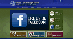 Desktop Screenshot of gracehouston.org